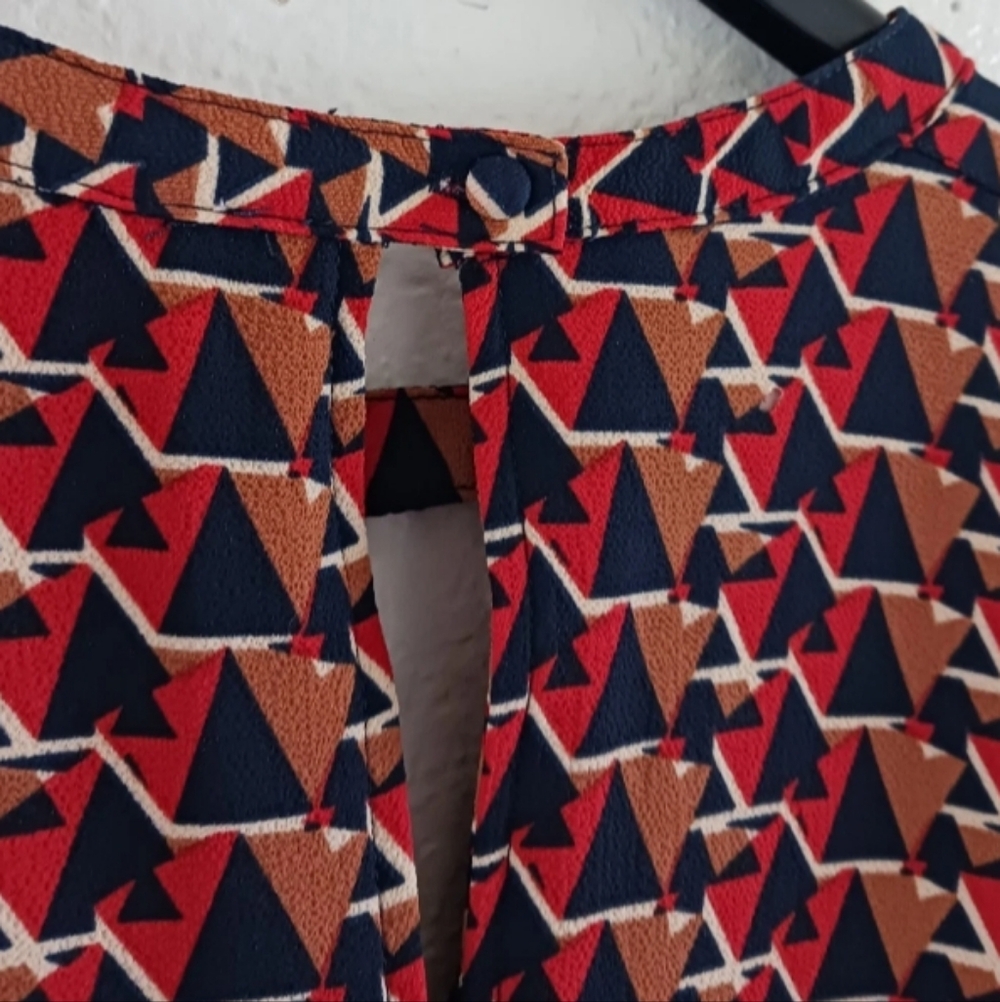 Miss Me Geo Pattern Mini Dress - Picture 5 of 6